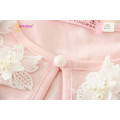 neue Ankunft koreanische Mädchen Mantel Blume Design Herbst Frühling Sommer Jacke Baumwolle Baby Mädchen Mantel